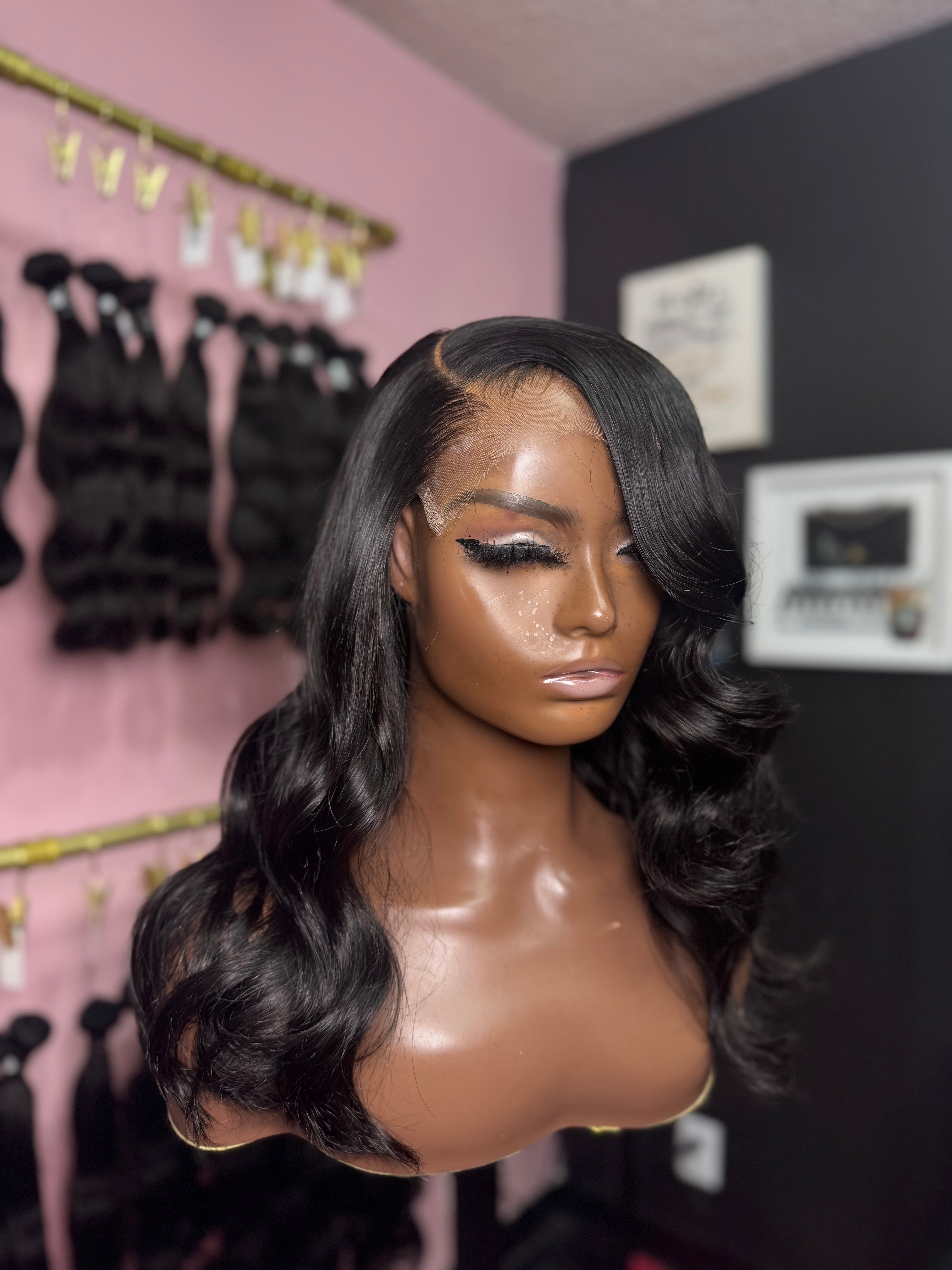 18” Inch Closure Wig